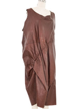 2011 Junya Watanabe Comme des Garcons Leather Sculptural Dress Dress arcadeshops.com