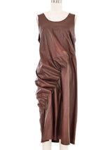 2011 Junya Watanabe Comme des Garcons Leather Sculptural Dress Dress arcadeshops.com