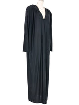 Oscar de la Renta Crystal Trimmed Jersey Caftan Dress arcadeshops.com