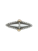 Sterling Double Point Brooch Jewelry arcadeshops.com