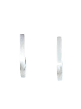 Modernist Sterling Hook Earrings Jewelry arcadeshops.com