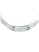 Mexican Sterling Slotted Collar Necklace Jewelry arcadeshops.com