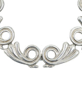 Mexican Sterling Swirl Necklace Jewelry arcadeshops.com