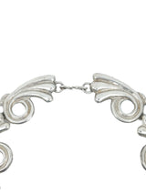 Mexican Sterling Swirl Necklace Jewelry arcadeshops.com