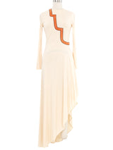 1970s Mr. Boots Crepe Dress Dress arcadeshops.com