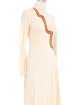 1970s Mr. Boots Crepe Dress Dress arcadeshops.com