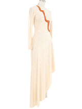 1970s Mr. Boots Crepe Dress Dress arcadeshops.com