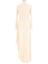 1970s Mr. Boots Crepe Dress Dress arcadeshops.com