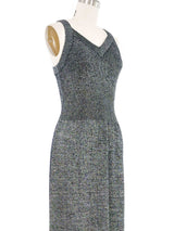 1970s Tinsel Knit Tank Dress Dress arcadeshops.com