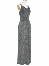 1970s Tinsel Knit Tank Dress Dress arcadeshops.com