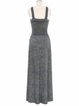 1970s Tinsel Knit Tank Dress Dress arcadeshops.com