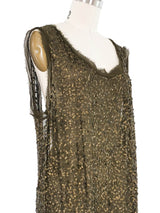 Ann Demeulemeester Embellished Drawstring Dress Dress arcadeshops.com