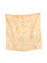 Nina Ricci Abstract Floral Print Satin Scarf Accessory arcadeshops.com