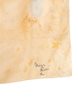 Nina Ricci Abstract Floral Print Satin Scarf Accessory arcadeshops.com