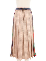 Gucci Interlocking Monogram Pleated Skirt Bottom arcadeshops.com