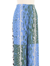 Issey Miyake Pleats Please Printed Wide Leg Pants Bottom arcadeshops.com