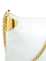 Gucci White Leather Shoulder Bag Accessory arcadeshops.com