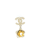 2024 Chanel Interlocking CC Camelia Earrings Accessory arcadeshops.com