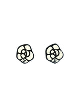 Chanel Resin Camelia Earrings Accessory arcadeshops.com