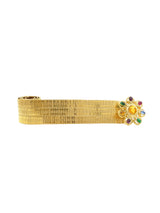 1996 Chanel Gripoix Buckle Metal Mesh Belt Accessory arcadeshops.com