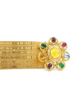 1996 Chanel Gripoix Buckle Metal Mesh Belt Accessory arcadeshops.com