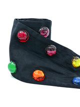 1989 Yves Saint Laurent Jeweled Waist Belt Accessory arcadeshops.com