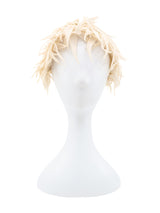 1950s Silk Flower Headpiece Accessory arcadeshops.com