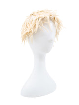 1950s Silk Flower Headpiece Accessory arcadeshops.com