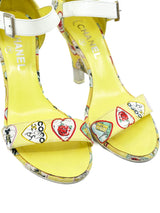 2006 Chanel Valentine Wedges, 39 Accessory arcadeshops.com