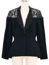 2000 Thierry Mugler Rope Trimmed Jacket Jacket arcadeshops.com