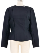 1990s Givenchy Black Tailored Jacket Jacket arcadeshops.com