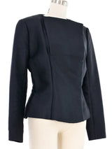 1990s Givenchy Black Tailored Jacket Jacket arcadeshops.com