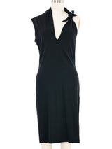Jean Paul Gaultier Asymmetrical Tie Front Dress Dress arcadeshops.com