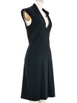 Jean Paul Gaultier Asymmetrical Tie Front Dress Dress arcadeshops.com