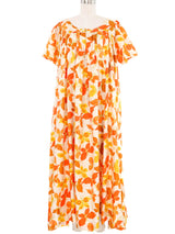 1960s Butterfly Printed Hawaiian Tent Dress Dress arcadeshops.com