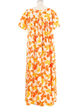 1960s Butterfly Printed Hawaiian Tent Dress Dress arcadeshops.com