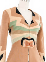 1930s Pieced Jersey Jacket Jacket arcadeshops.com