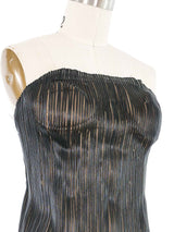2001 Gucci Waxed Lacing Bustier Top arcadeshops.com