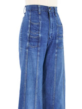 1970s Wrangler 4 Pocket Flared Jeans Bottom arcadeshops.com