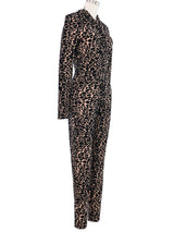 Alaia Animal Knit Jumpsuit Jumpsuit arcadeshops.com
