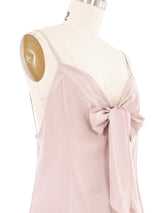 1991 Chanel Tie Front Tank Top arcadeshops.com