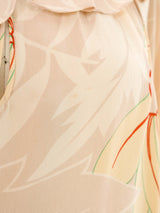 Mary McFadden Ruffle Trimmed Shirt Dress Dress arcadeshops.com