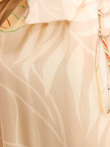 Mary McFadden Ruffle Trimmed Shirt Dress Dress arcadeshops.com