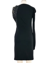 2009 Gucci Sequin Twisted Shoulder Dress Dress arcadeshops.com