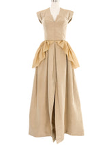 Geoffrey Beene Convertible Peplum Bustier Gown Ensemble Suit arcadeshops.com