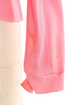 Bubblegum Crepe Blouse Top arcadeshops.com