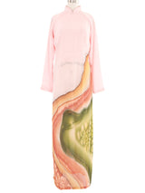 Hand Painted Glitter Accented Cheongsam Dress Dress arcadeshops.com