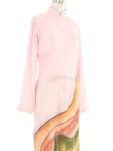 Hand Painted Glitter Accented Cheongsam Dress Dress arcadeshops.com