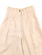 Jean Paul Gaultier High Waist Wide Leg Trousers Bottom arcadeshops.com