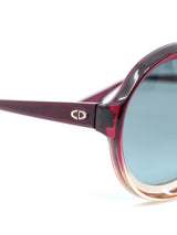 Dior Bianca Wine Red Butterfly Sunglasses Accessory arcadeshops.com